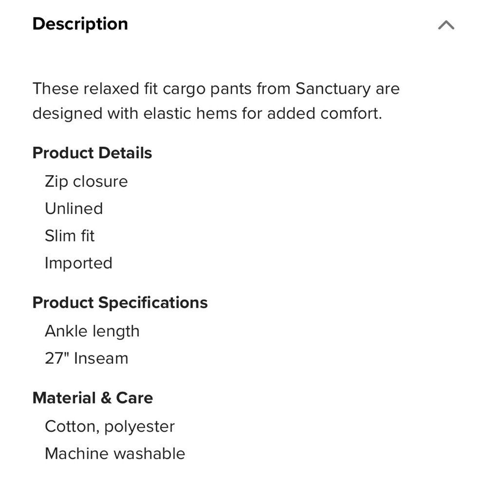 Sanctuary Rebel Ultra Pale blue casual stretch cargo jogger pants - Picture 14 of 15